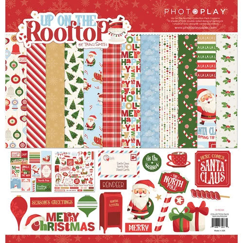 PhotoPlay Up On The Rooftop Collection – 12" x 12" Paper Pack