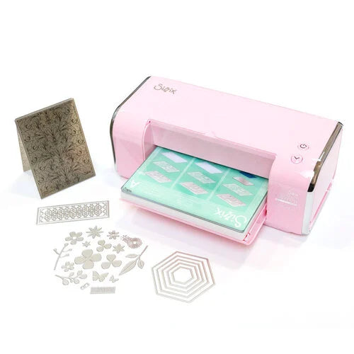 Big Shot Switch Plus Machine – Starter Kit (Cherry Blossom)